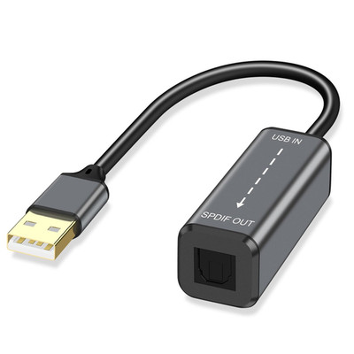USB a to TOSLINK Optical Audio Adapter,Usb Type a to SPDIF Digital Converter