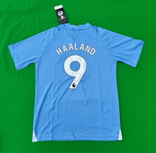 Manchester City Erling Haaland #9 Jersey Size Youth 24.