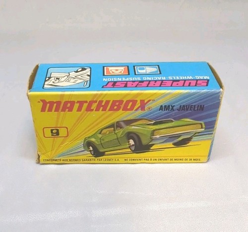 Matchbox Lesney Superfast No9 AMX Javelin Empty 