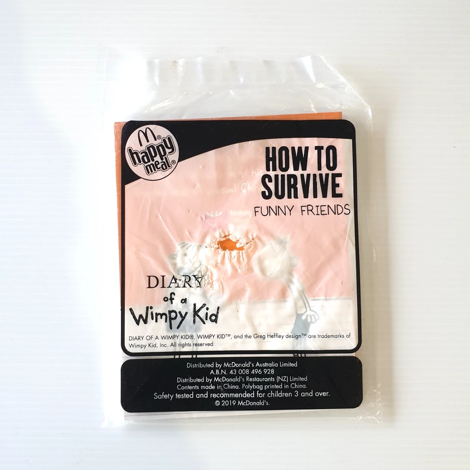 Diary Of A Wimpy Kid Bundle McDonald's Happy Meal Books X 3 Brand New Sealed - Image 3 of 4