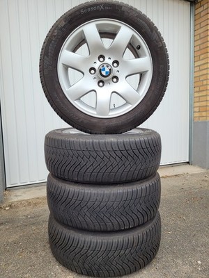 BMW 3er E36 E46 Z3 original 16 Zoll Alufelgen mit Ganzjahresreifen 205/55R16 94V