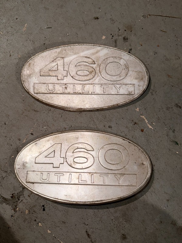 Farmall International 460 Utility Emblems