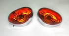 Fits International Workstar Turn signal lights Fender LH RH set x2 Fender 12V