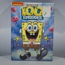 Sealed SpongeBob Squarepants Box Set First 100 Episodes [New DVD] 