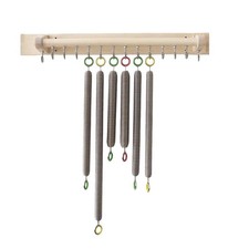 Maple Pilates Spring Rack Sturdy Hardware Shelf Organizer Wall Mounted for
