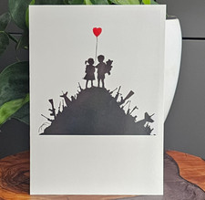 Banksy Enfants Sur Armes Art de Rue Collection Postale Graffiti