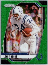 2024 Panini Prizm #296 Lenny Moore Green Wave
