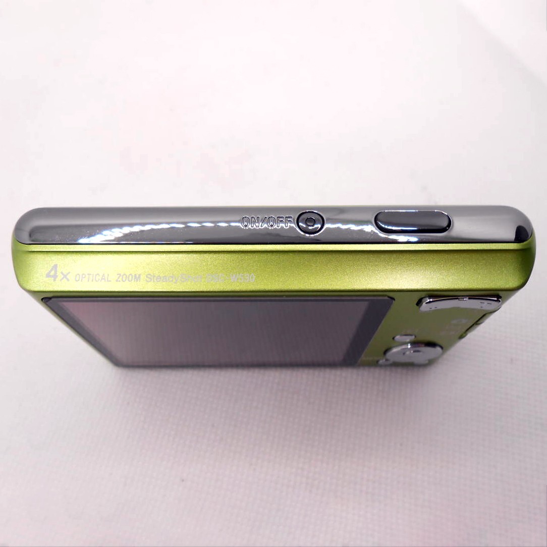 ＜美品＞Cyber-shot DSC-W530 グリーン Mint] SONY Digital Camera Green DSC-W530 Cyber Shot 4x