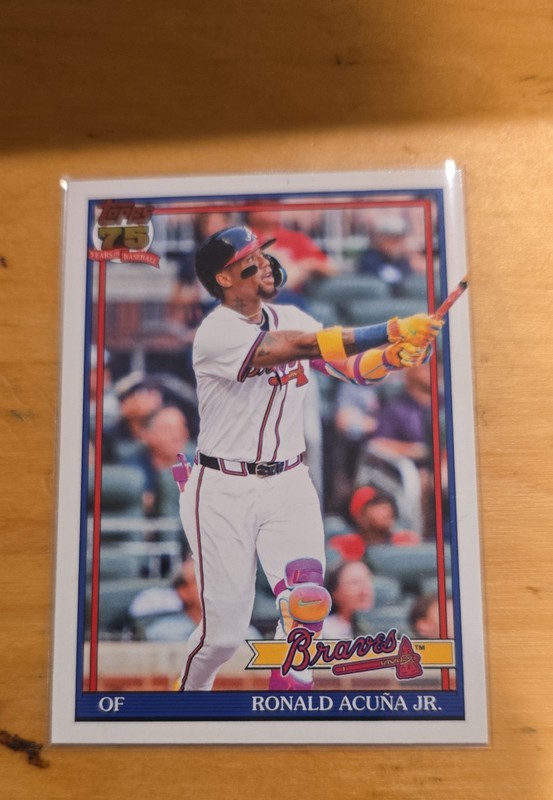2026 Topps Series 1 - 1991 Topps Baseball Ronald Acuña Jr. #T91-84