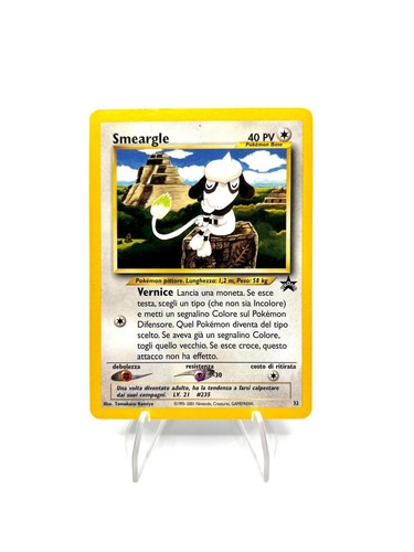 Pokemon Card Smeargle 32/53 Black Star Promo Italian Excellent Vintage no holo