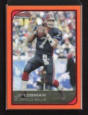 2006 Bowman Chrome #185 J.P. Losman Orange Refractors #/25