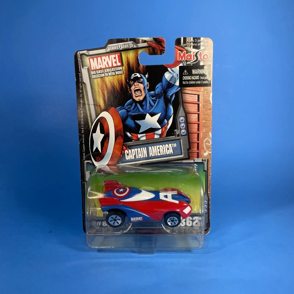 Marvel литой автомобиль лот из 4 Maisto Spider-Man Captain America Doc Ock 2004 - Изображение 4 из 4