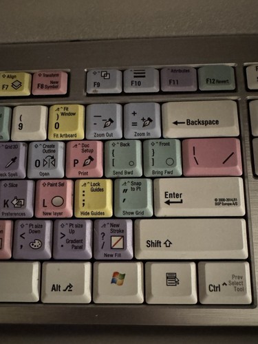 LOGICKEYBOARD FÜR PRO TOOLS DIGIDESIGN FENSTER ASTRA LXH-JME7596H - Bild 6 von 8