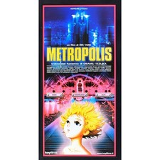 Póster Metrópolis Rin Taro Osamu Tezuka Otomo Nakura Sakurai Fujita Toei B235