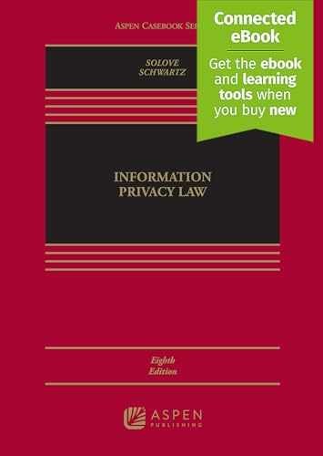 Information Privacy Law [Connected - Hardcover, By Daniel J. Solove; - Very Good