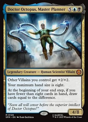 Doctor Octopus, Master Planner - Custom Deck Commander MTG.