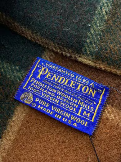 PENDLETON / Coverall / M / Wool / CML / Check - image 3