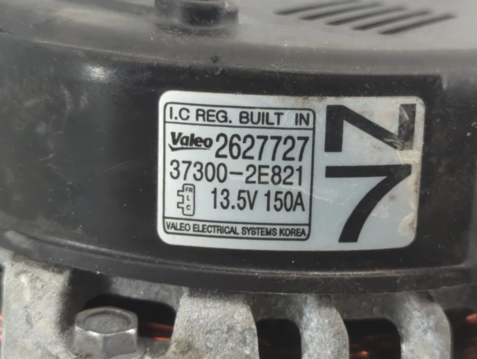 2020-2021 Kia Soul Alternator Generator Charging Assembly Engine Oem HU6KM - Image 2 of 4