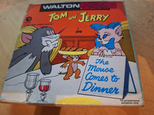 TOM AND JERRY THE MOUSE COMES TO DINNER SUPER 8 COLOUR SOUND 200FT 8MM CINE FILM