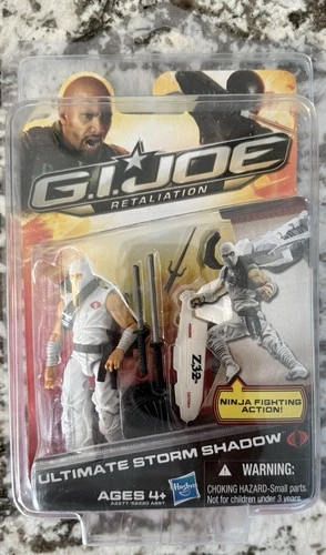 GI Joe Retaliation Ultimate Storm Shadow Action Figure w/ Accessories New MOC