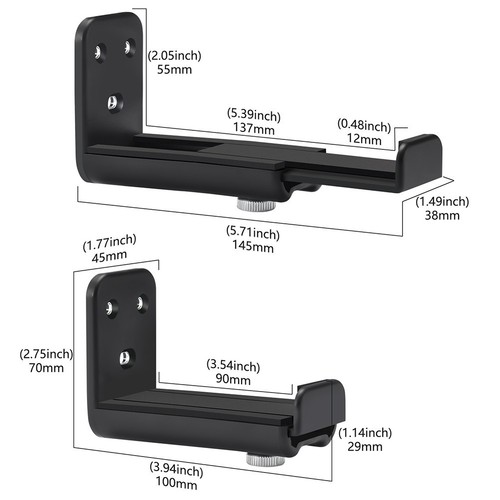 Soundbar Wall Mount with Adjustable Arms for Optimal Sound Positioning - Picture 17 of 20