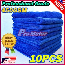 Microfiber Cleaning Cloth Plush Towel No-Scratch Polishing Detailing All purpose
