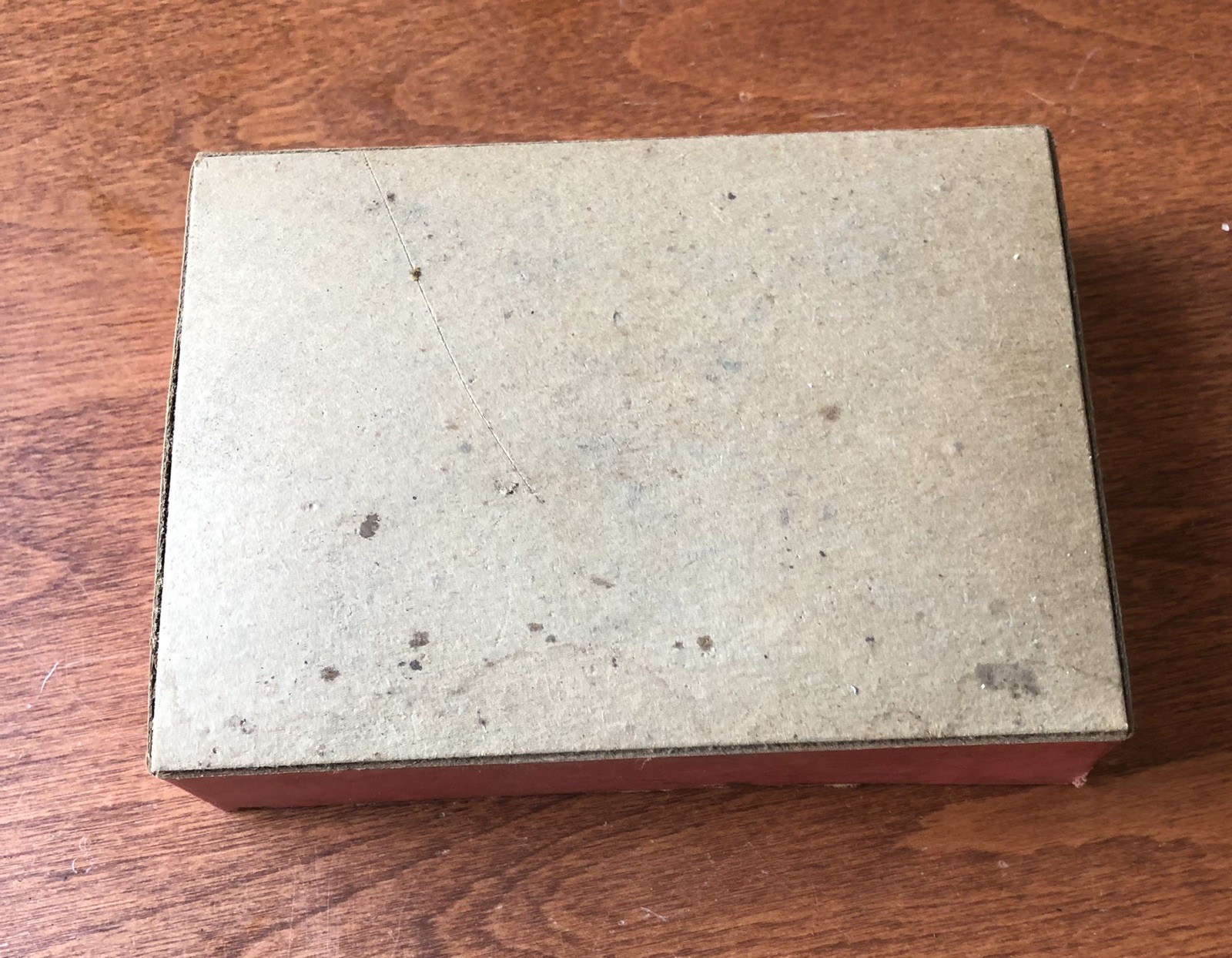 1930s VINTAGE “CUTEX FIVE MINUTE SET” COSMETICS TIN METAL EMPTY