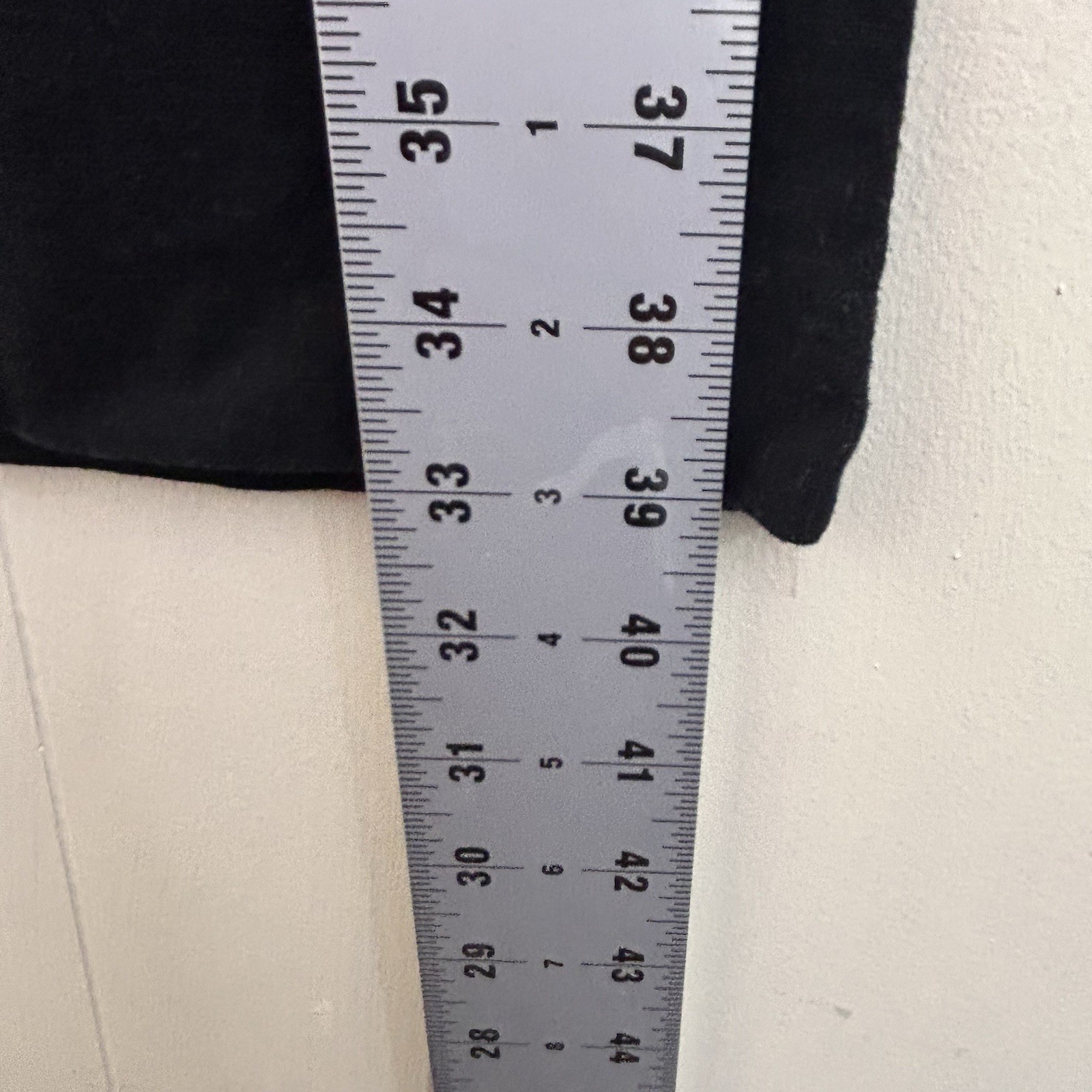 Basic Threads Black Linen Pants Size Medium Wide … - image 11