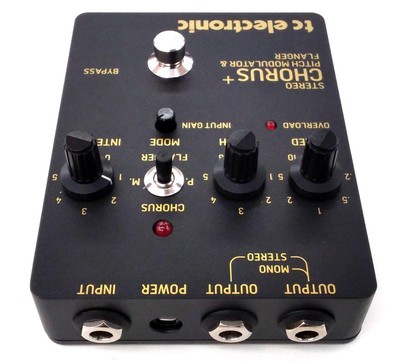 TC ELECTRONIC - SCF GOLD | Guitar Chorus/Flanger Pedal in Good
