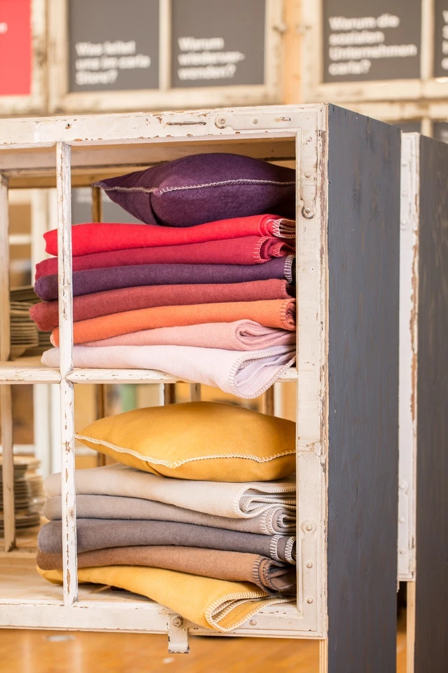 David Fussenegger Wohndecke Sylt 'Uni' 140 x 200 cm - 3102/ - Bild 3 von 4