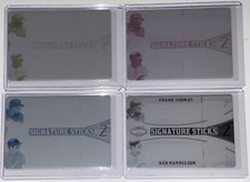 2024 Leaf Lumber Frank Thomas Ken Harrelson Sticks Printing Plate 1/1 Set