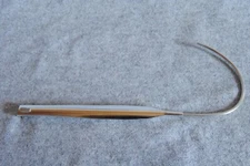 romco vintage aluminum eyeglass temple right silver 7"