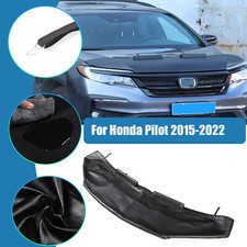 Black Car Bonnet Hood Bra Protector Mask Cover For Honda Pilot 2015-2022 Us