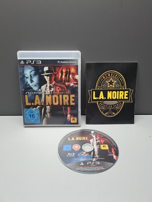 L.A. NOIR + ANLEITUNG SONY PLAYSTATION 3 PAL KOMPLETT OVP CIB PS3