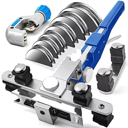 Tubing Bender Pipe Bender Hvac Tools Tube Bender Kit With Reverse Bending 1 4 To