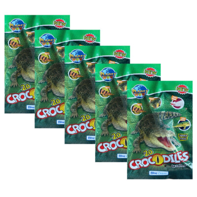 Crocodiles Krokodile - Planet WOW - Sammelfiguren - 5 Tüten