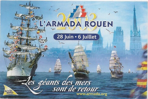 rouen, the armada 2003, the giants of the seas