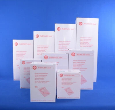 Rudavlies Steril 50 St Wundschnellverband Pflaster Wundverband NOBA, Alle Größen