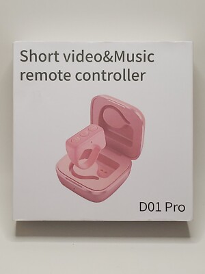 TikTok short Video and Music and Remote Control Page Turner, camera trigger-pink