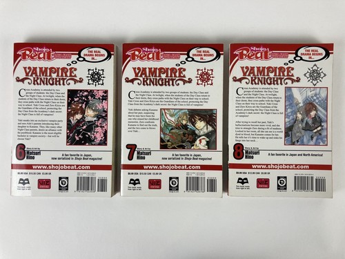 Vampire Knight Vol 1-11 Fanbook Memories Fleeting Dreams Manga Lot Matsuri Hino - Imagen 17 de 21