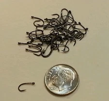 Fly Tying Hooks QTY- 50 size 18 Barbless Emerger - Wide Gap Scud, Pupa, Shrimp