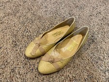 Salvatore Ferragamo Bow Ballet Flats Size: 7B