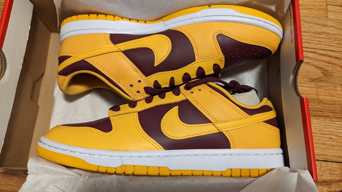 Nike Dunk Low Arizona State DD1391-702 - Men's Size 8.5 - Brand