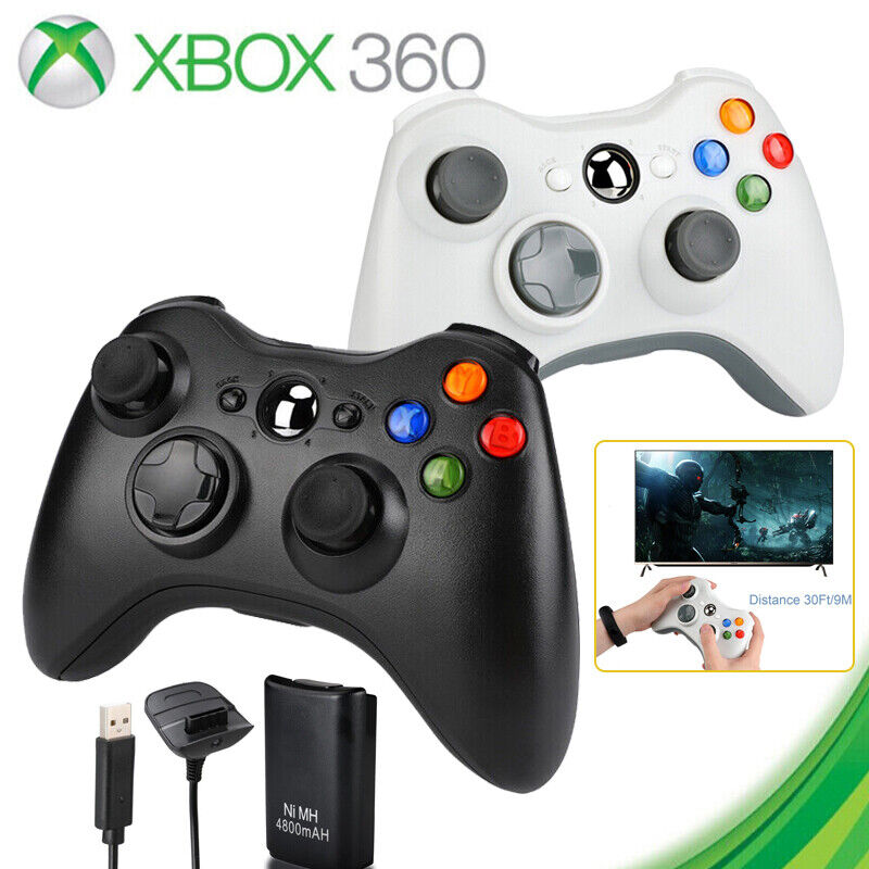 XBOX 360 Wireless Controller Black 