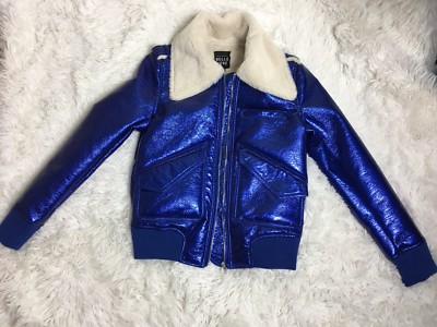 blue aviator jacket