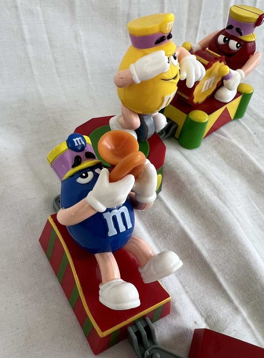 circus - M&amp;M Vintage Set of 4 M&M's Circus Marching Band Train Toppers