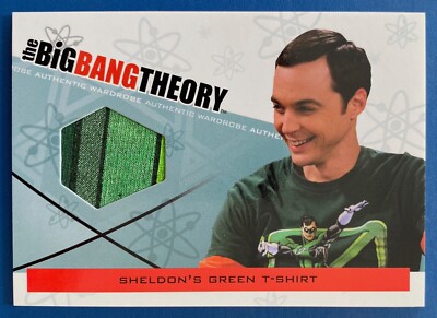 Big Bang Theory Staffel 3 & 4 - M08 Kleiderschrank Sheldon's grün T-Shirt Variante