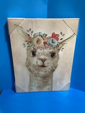 ANIMAL/ LLAMA CANVAS WALL ART