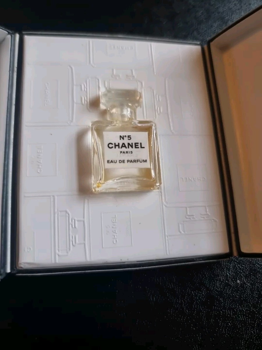Miniature CHANEL Perfume No EDP ml rare coffret VIP Rare Box