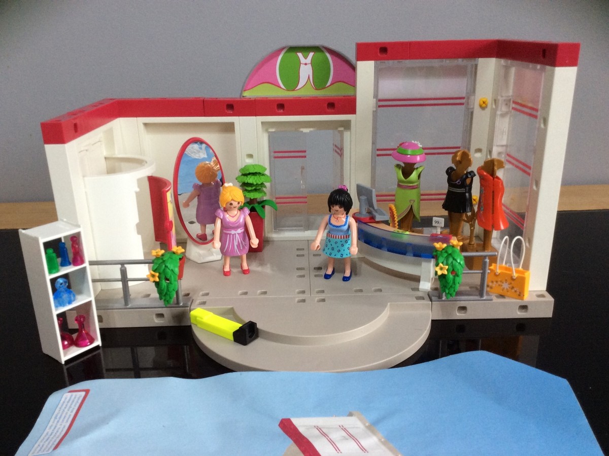 Playmobil 5486 Clothing Shop, Fashion Mall, Preowned UK